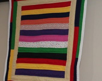 Colorful Scrappy Wall Hanging