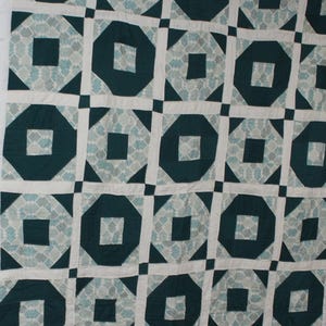 Old Fashion Wedding Ring Quilt (73 X 88 inches): Gee&#39;s Bend Quilts, Hand Sewn Quilts, Gift for Wedding, Quilt Throws, Vintage Quilts