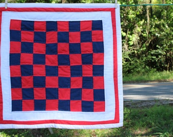 Chess Board or Checkerboard Quilt Block