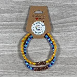 Sun and moon bracelet set