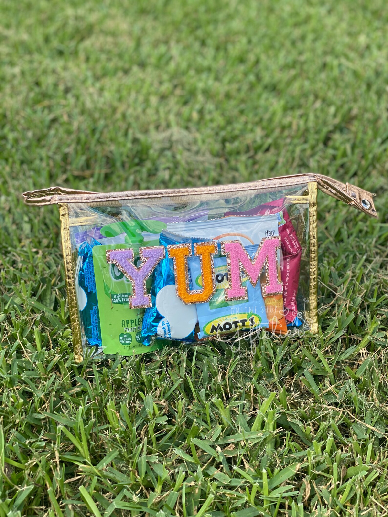 Personalized LARGE Clear Cosmetic Bag with Zipper PVC Etsy