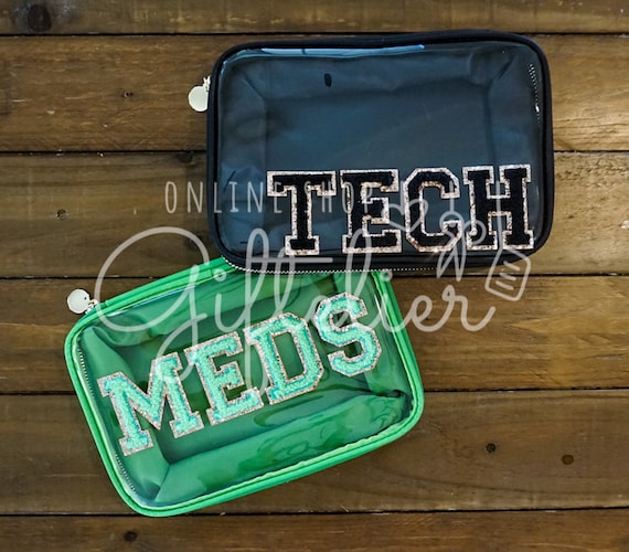 Personalized Clear Bag Toiletry Bag Makeup Bag Travel