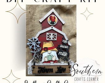 Farm Life Barn Insert DIY