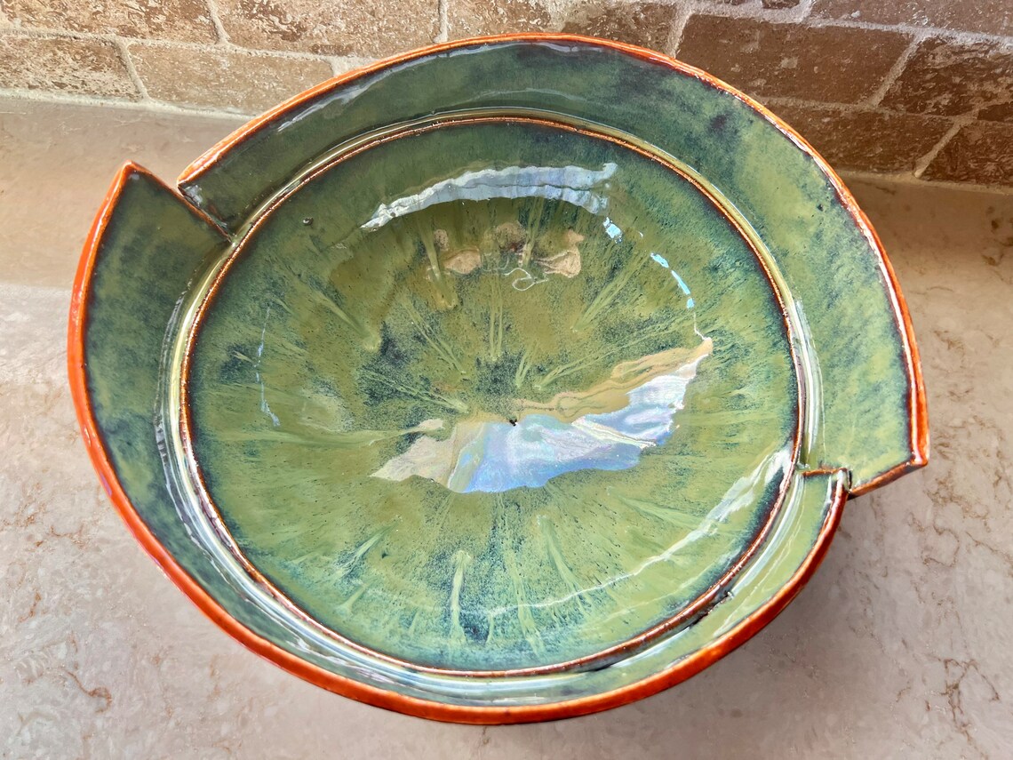 Handmade Pottery Large Fruit Bowl Pottery Pasta Bowl Etsy