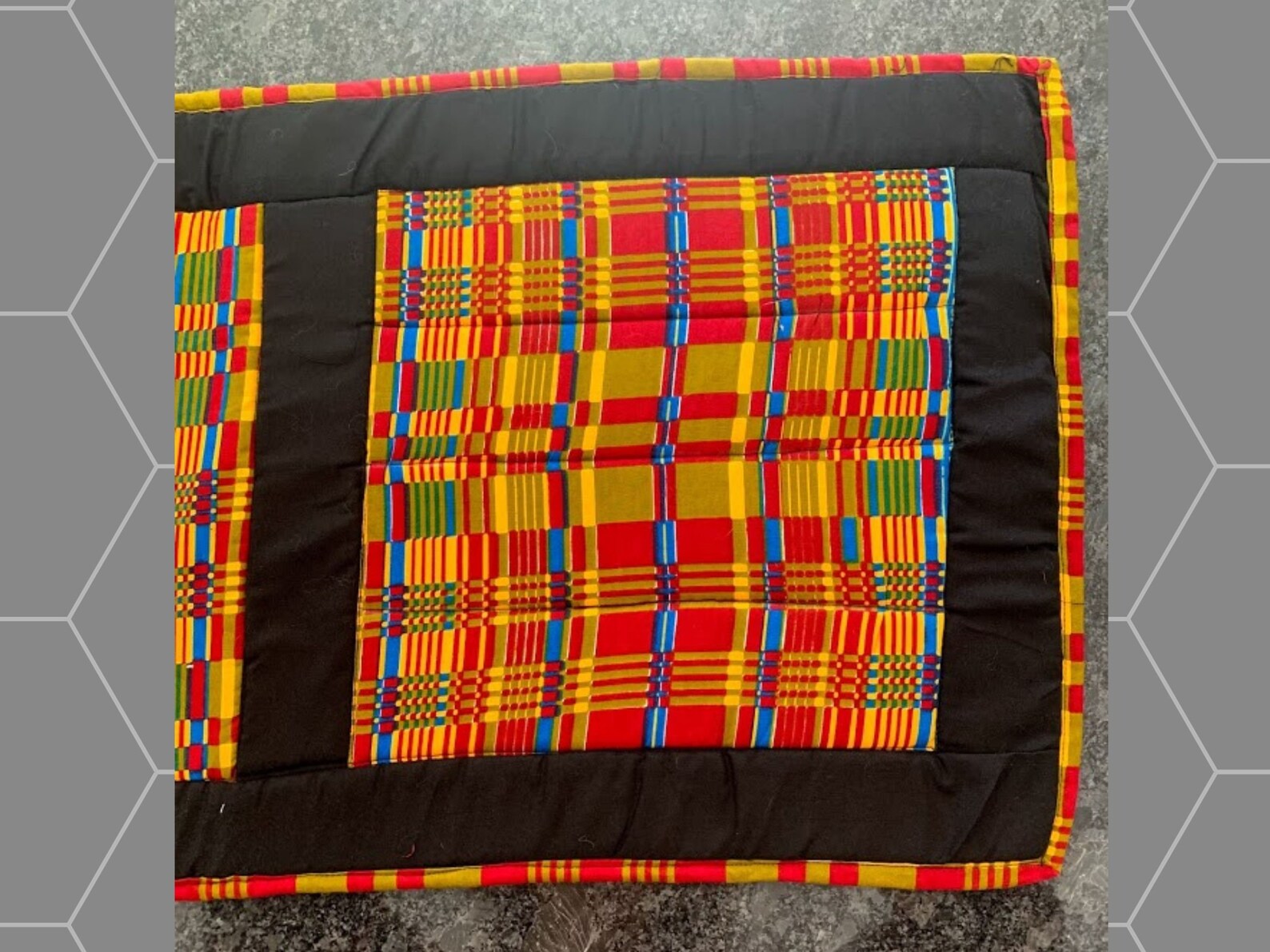 Table Runner made in Uganda Fabric from Uganda Kitenge Etsy