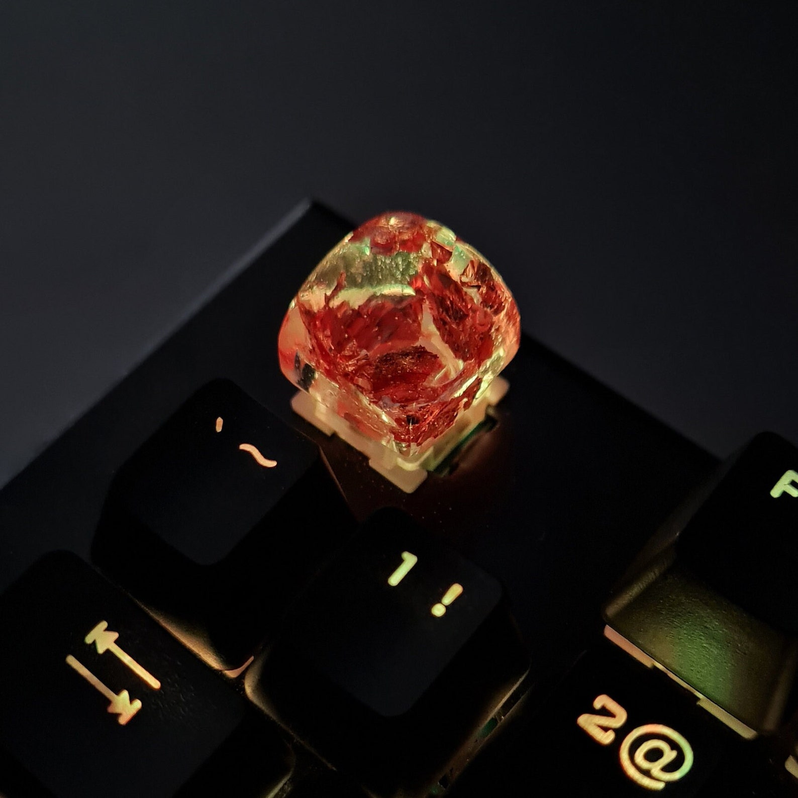 Keycaps of Epoxy Keycaps Custom Keycaps Epoxy Resin Etsy