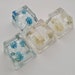 Keycaps of epoxy | Keycaps | Custom keycaps | Epoxy | Resin | Flower | Flowers | Gypsophila | Resinnous 