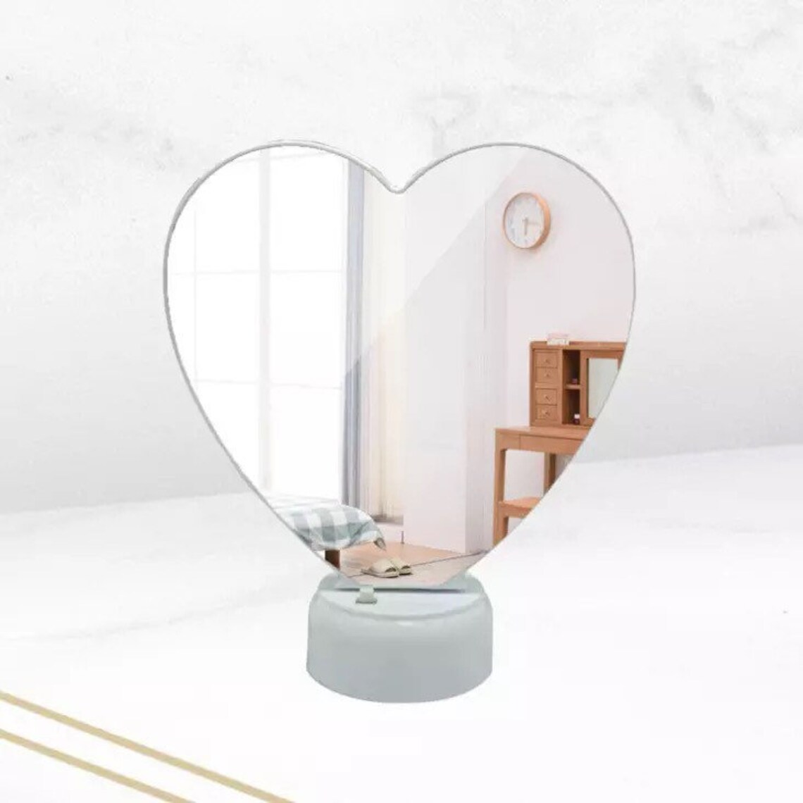 Magic Mirror led light photo frame Etsy