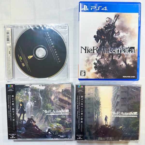 NieR: Automata Original Soundtrack & PS4 Game Japanese ver.