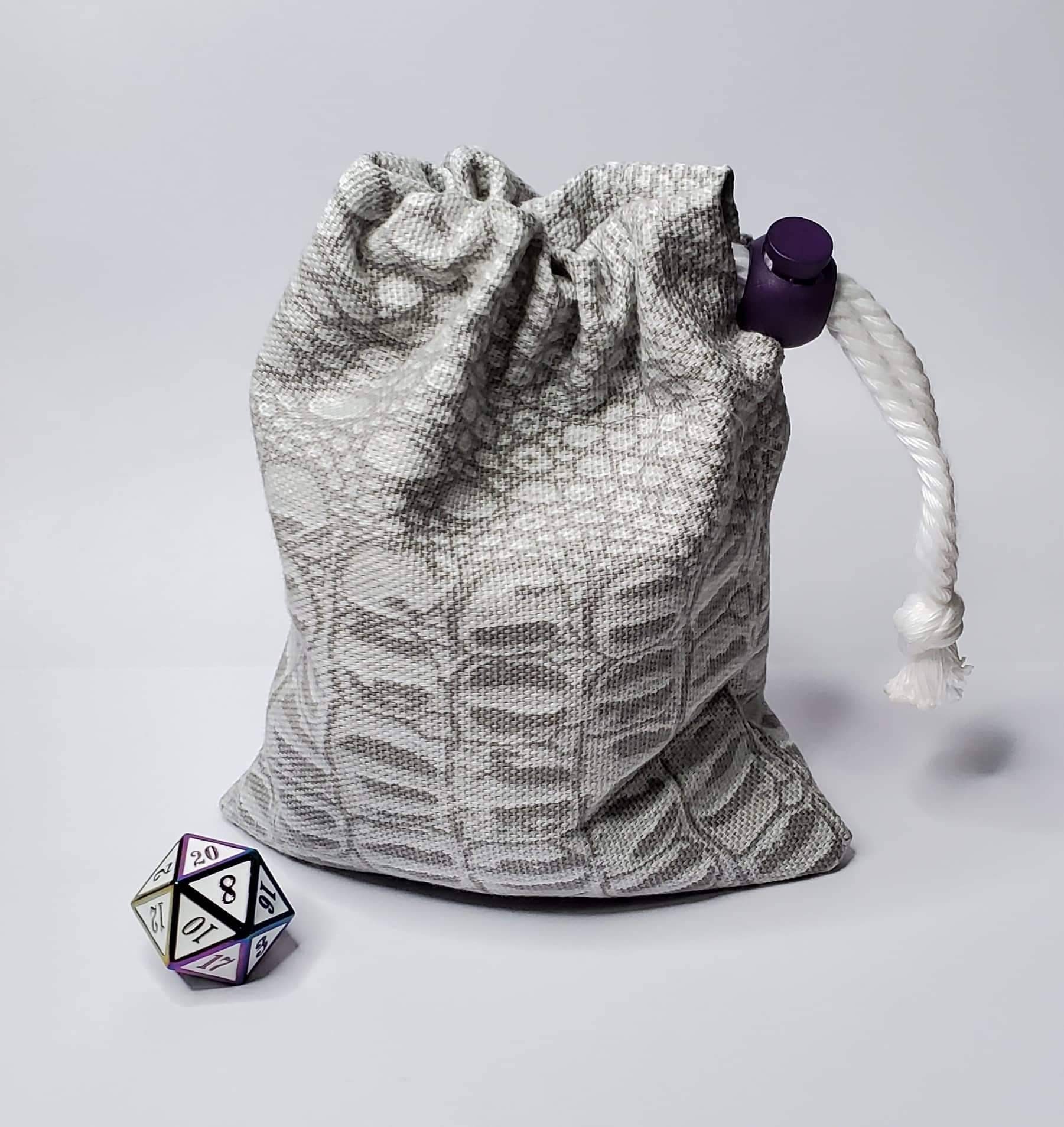 Dragon Scale Pattern Dice Bag Etsy
