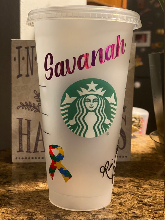 Personalized College Starbucks Cold Cup! – Jeannine's Gifts RVC