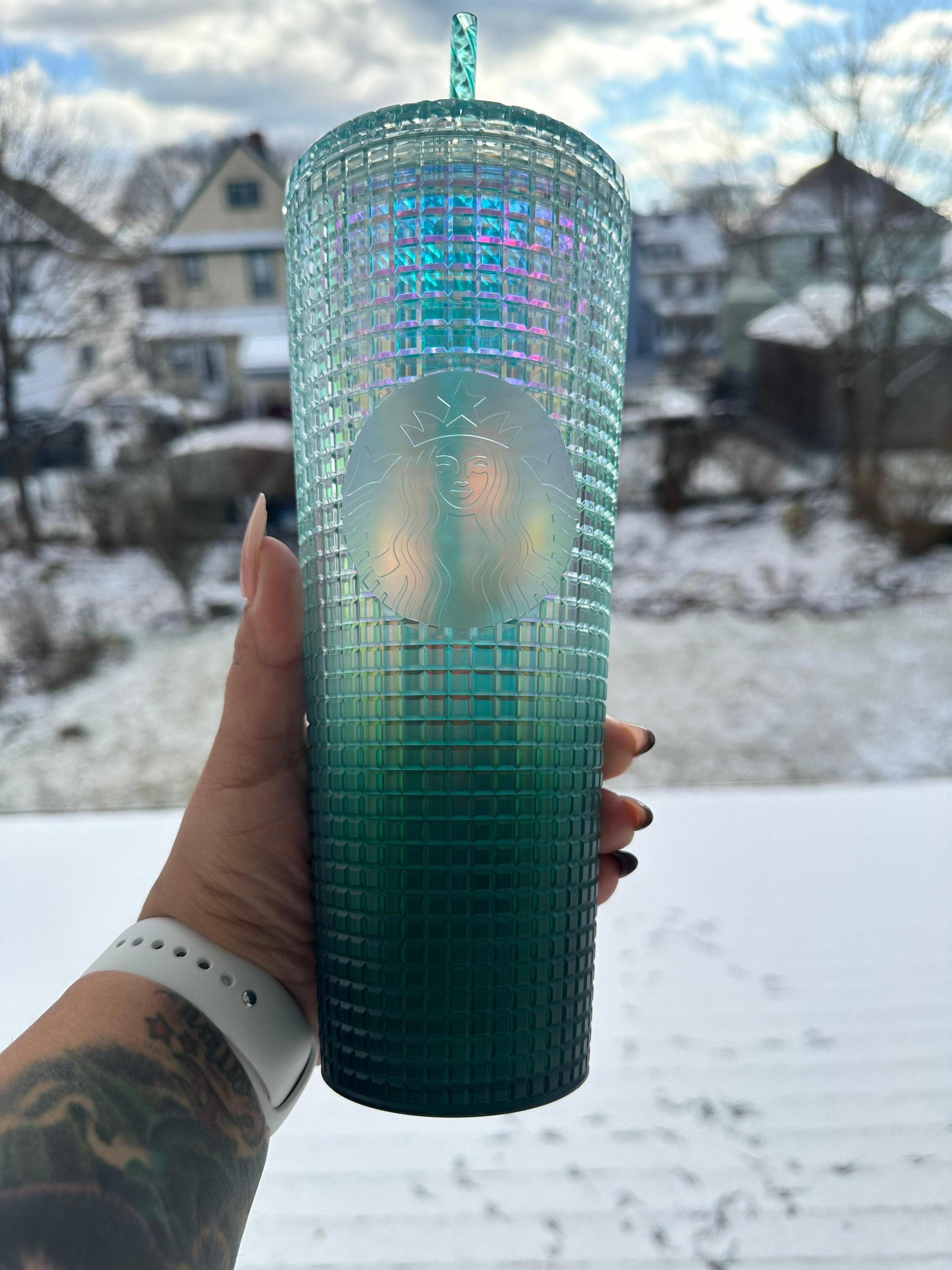 Starbucks 2023 Chapter 2 Winter Release Blue Gradient Elsa Etsy