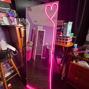 Neon hear full body