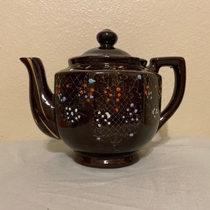 Vintage Handmade in Japan Ceramic Teapot