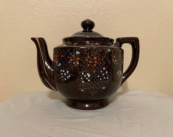 Vintage Handmade in Japan Ceramic Teapot