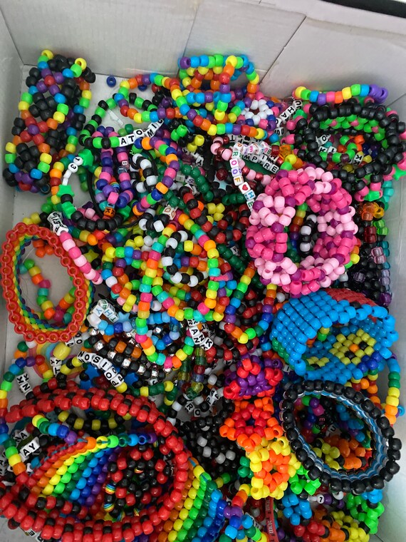 Custom Kandi Single Bracelet Etsy