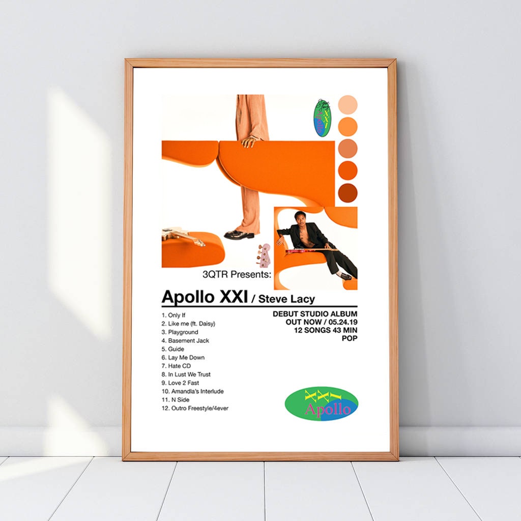 Steve Lacy Apollo XXI Poster Steve Lacy Poster Steve Lacy - Etsy