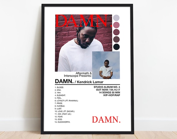 Kendrick Poster Kendrick Lamar Print Print - Etsy