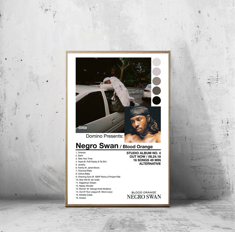 Blood Orange Negro Swan Blood Orange Negro Swan - Etsy Israel