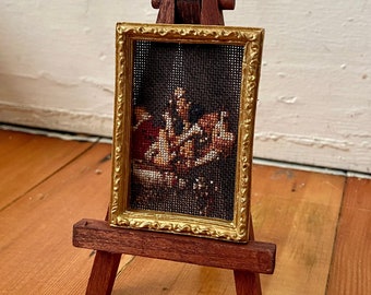 Gentileschi Cross Stitch Pattern - Judith Slaying Holofernes - Feminist Art