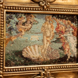 The Birth of Venus Cross Stitch Pattern