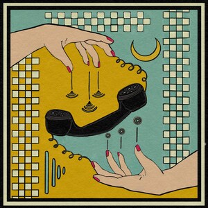 Art Print|Prints|Telephone Art|Artwork| WallArt|10x10