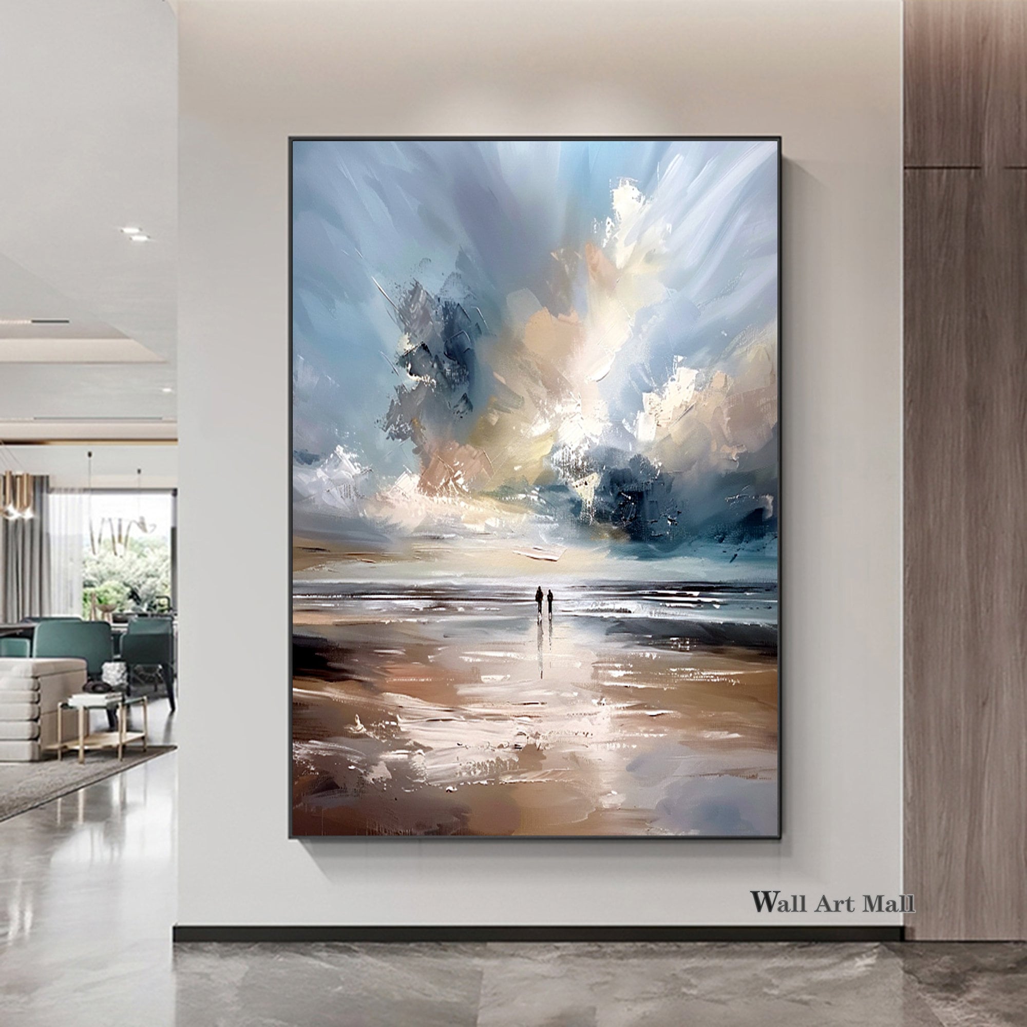3-PIECE キャンバスアートSea Lifeクジラ (90x30cm) クジラ F3キャンバス (複製画) その他インテリア雑貨 Mai