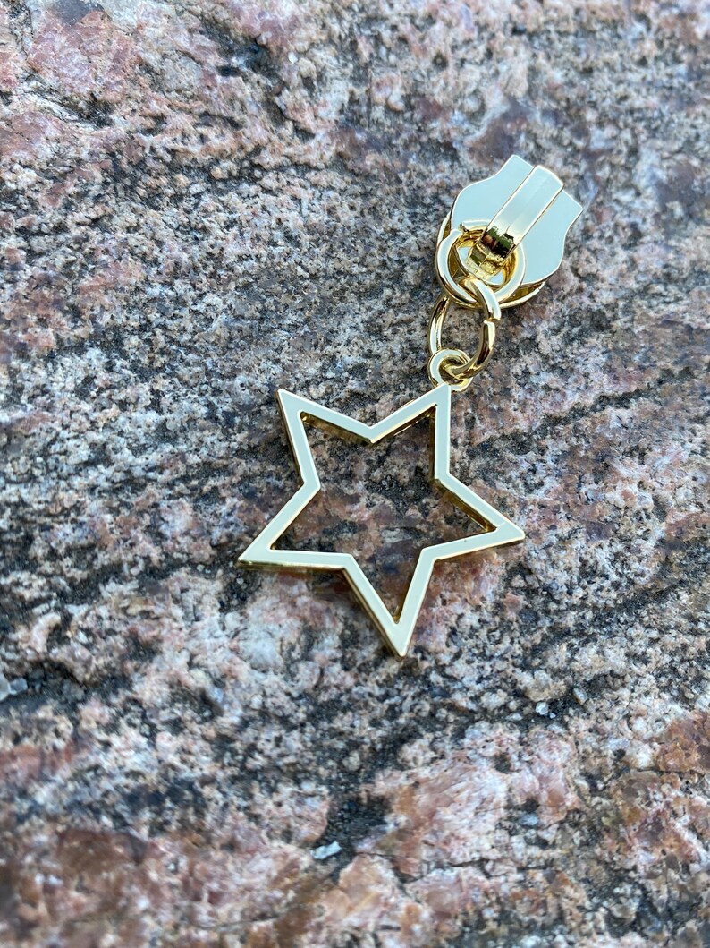Star Zipper Pull 5 Zipper Pull 5 Pack Etsy