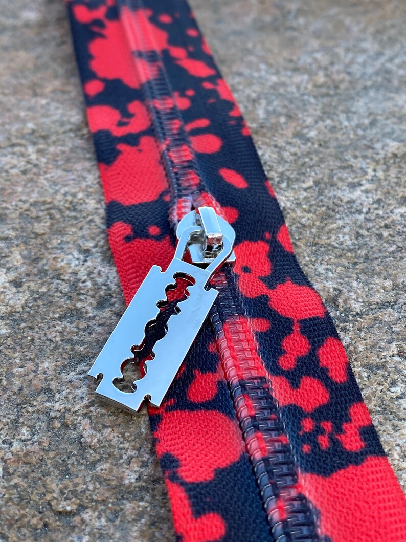Razor Blade Zipper Pull 5 Zipper Pull Etsy