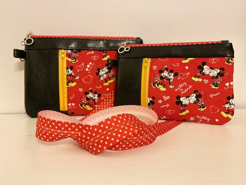 Zipper Tape With Dots Red Zipper Zipper by the Yard Zipper Etsy