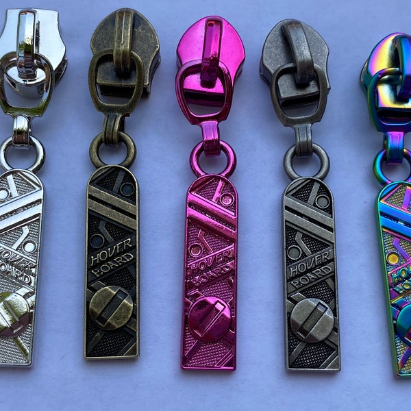 Exclusive design, Hover board zipper pull, 5 pack, #5 zipper pull