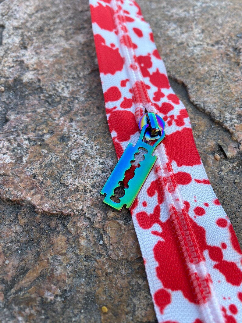 Razor Blade Zipper Pull 5 Zipper Pull Etsy