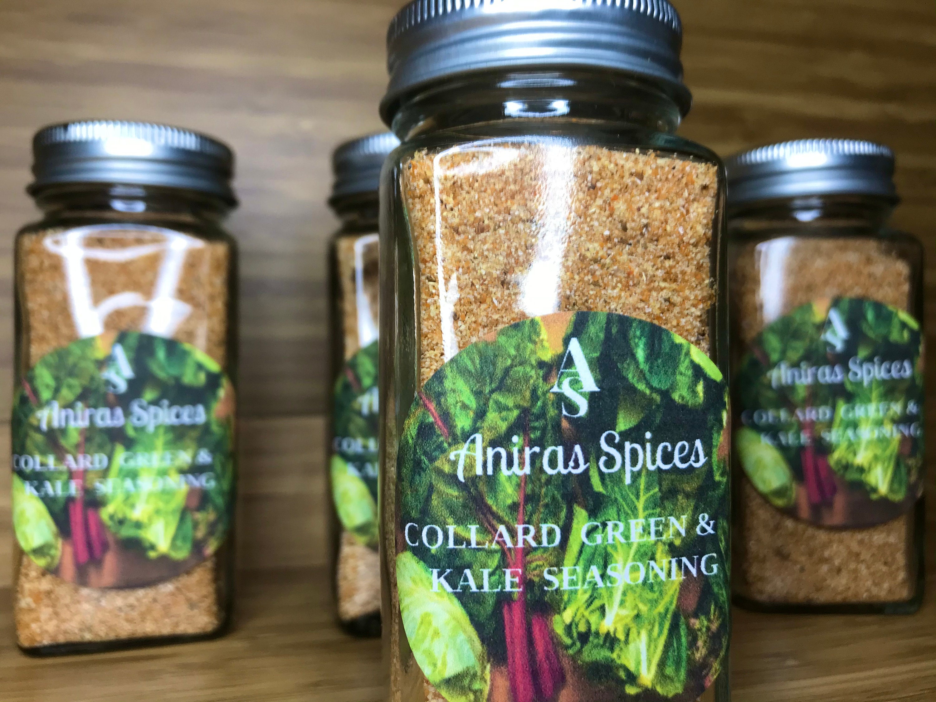 Collard Green and Kale Seasoning Etsy