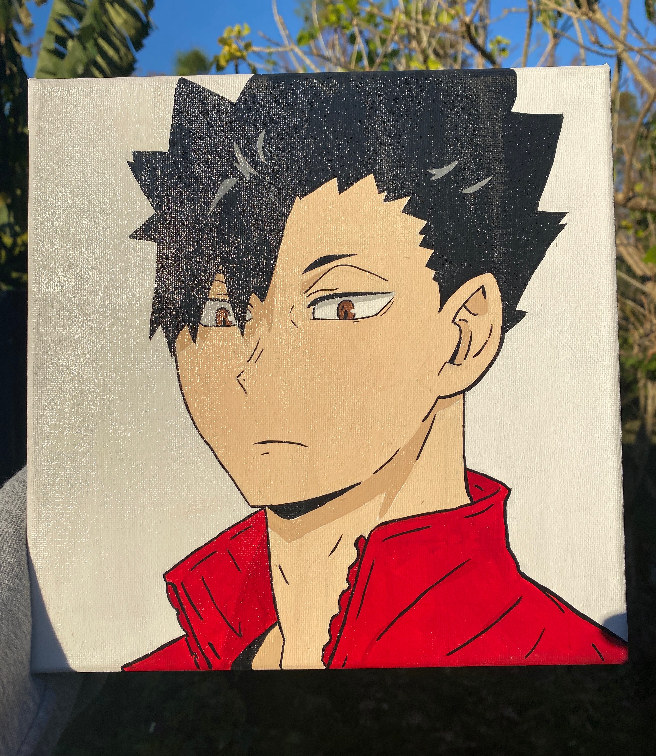 Haikyuu painting/ Kuroo Etsy