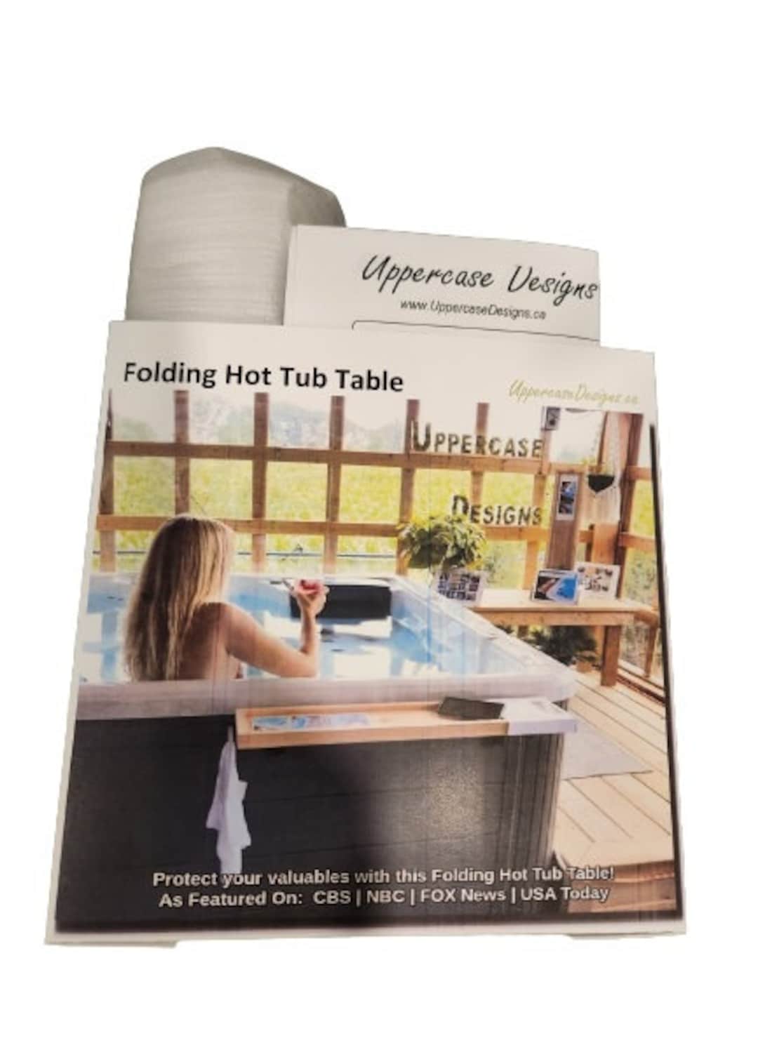 KIT DIY Hot Tub Table for Spa Hot Tub Table Kit DIY Folding Hot Tub