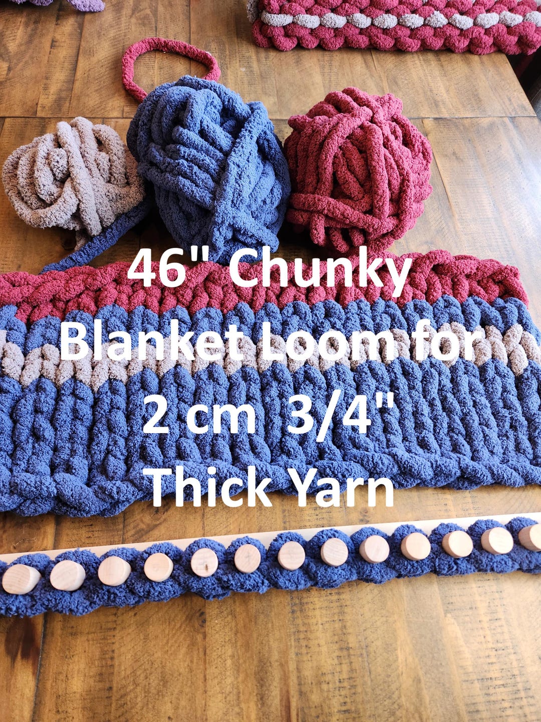 Chunky Blanket Loom: 46
