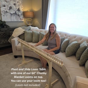 Pivot and Slide System for your Loom - It's a game changer!