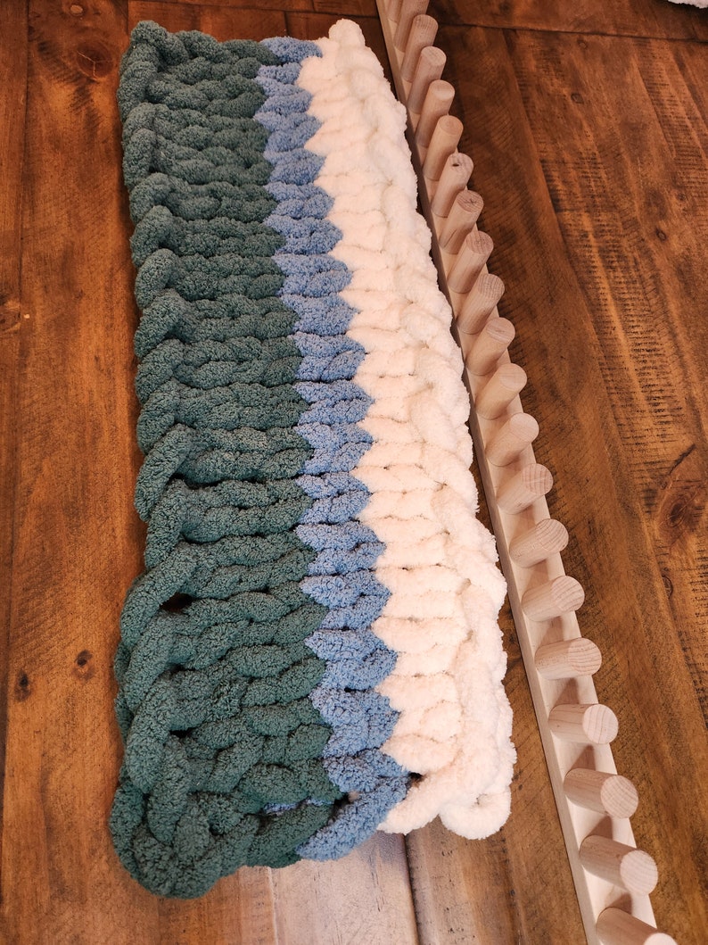Chunky Blanket Loom™ extensible 63 po. - Métier à tisser avec plus de 100 vidéos en ligne à durée de vie image 3