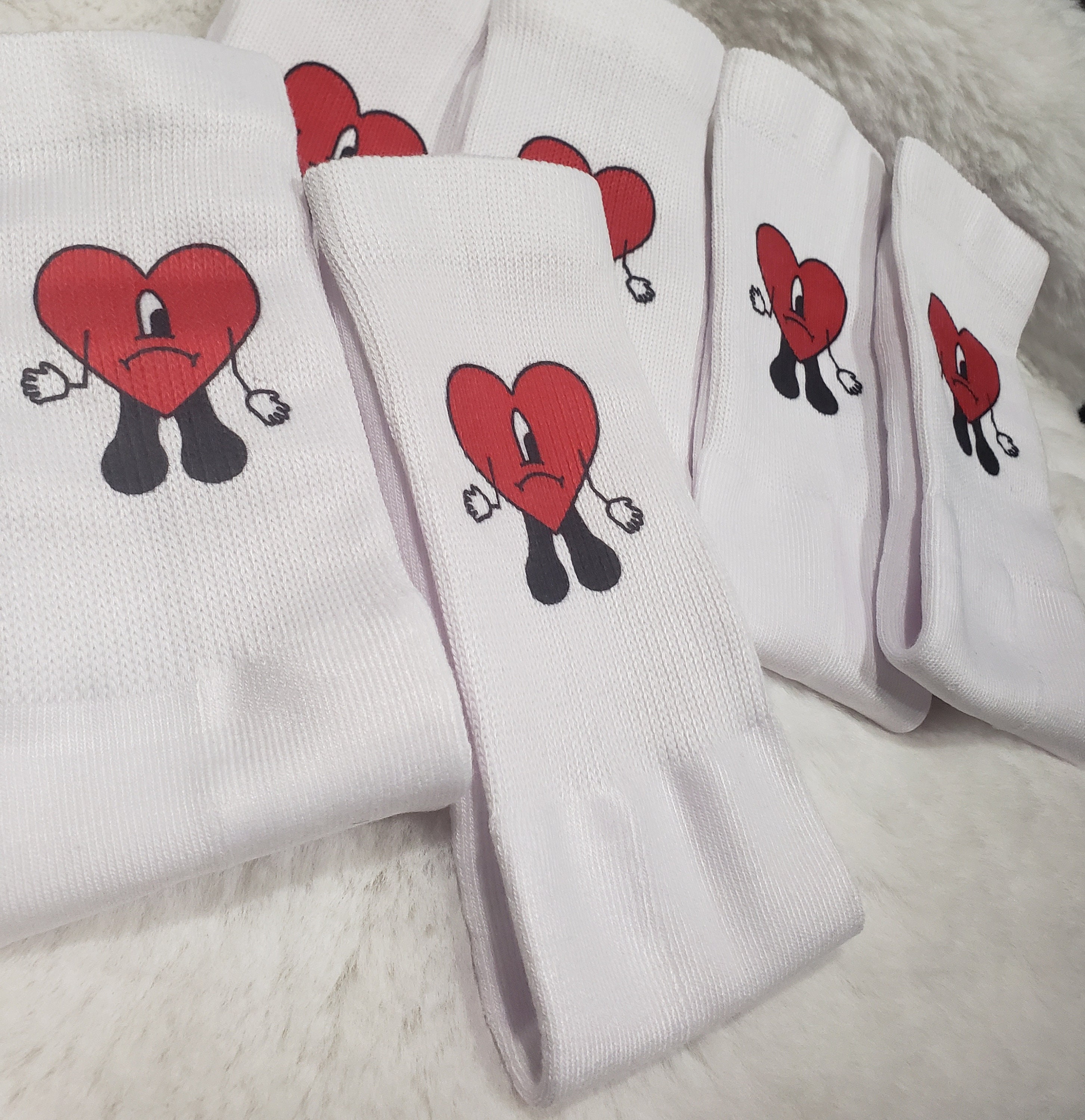 Bad Bunny Socks Un Verano Sin Ti Etsy