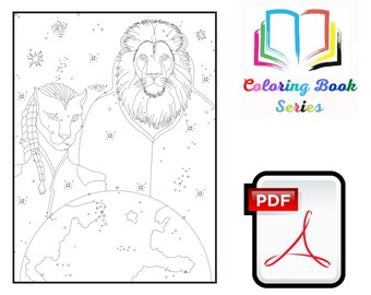 indie coloring etsy