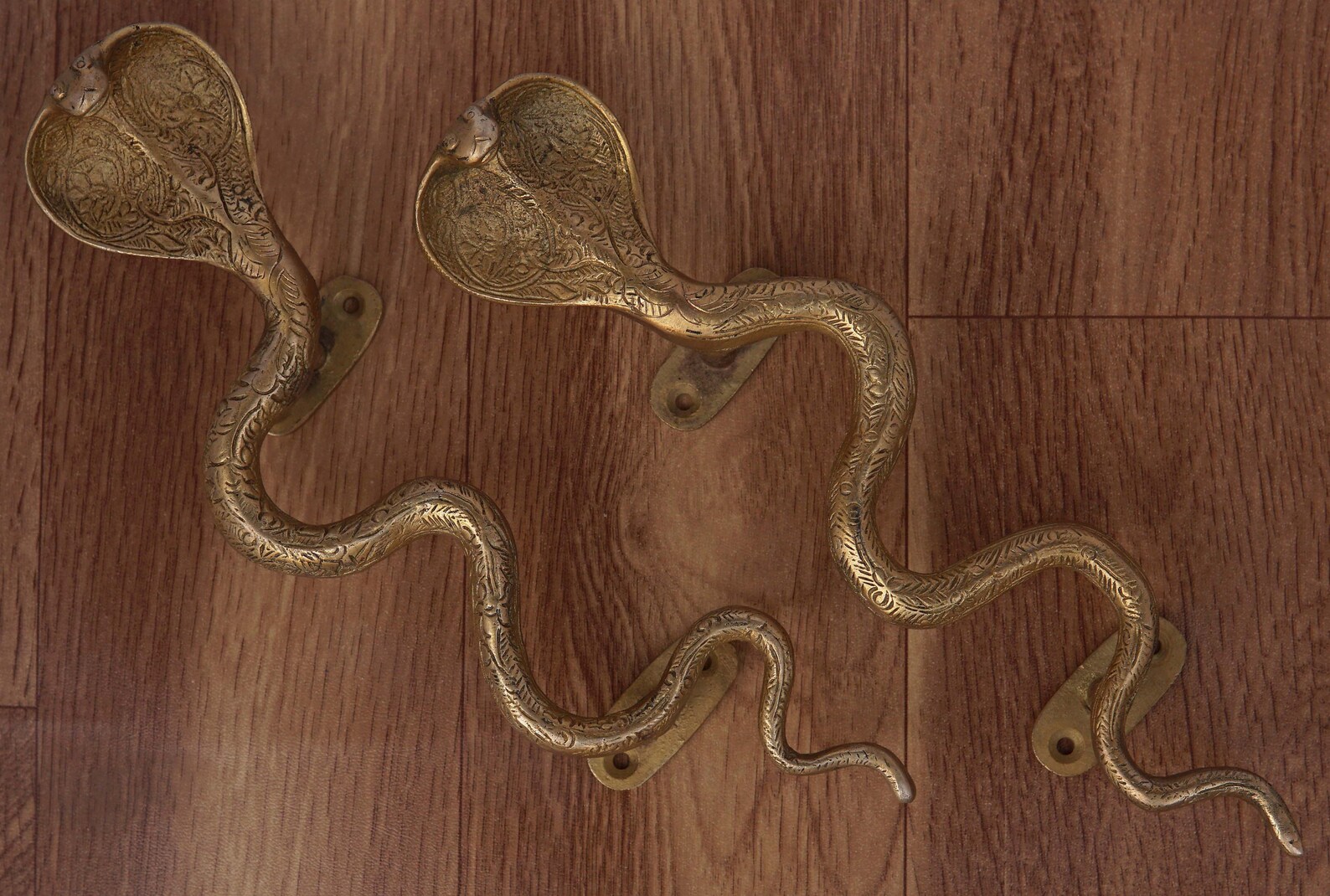 Snake Door Handle Decorative Unique Puller Handmade Antique Etsy