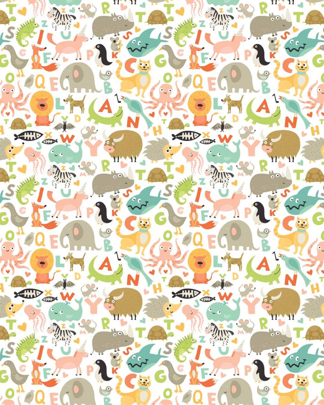 Abc Fabric Panels for Baby Quilts, Baby Fabric Panels for Quilting