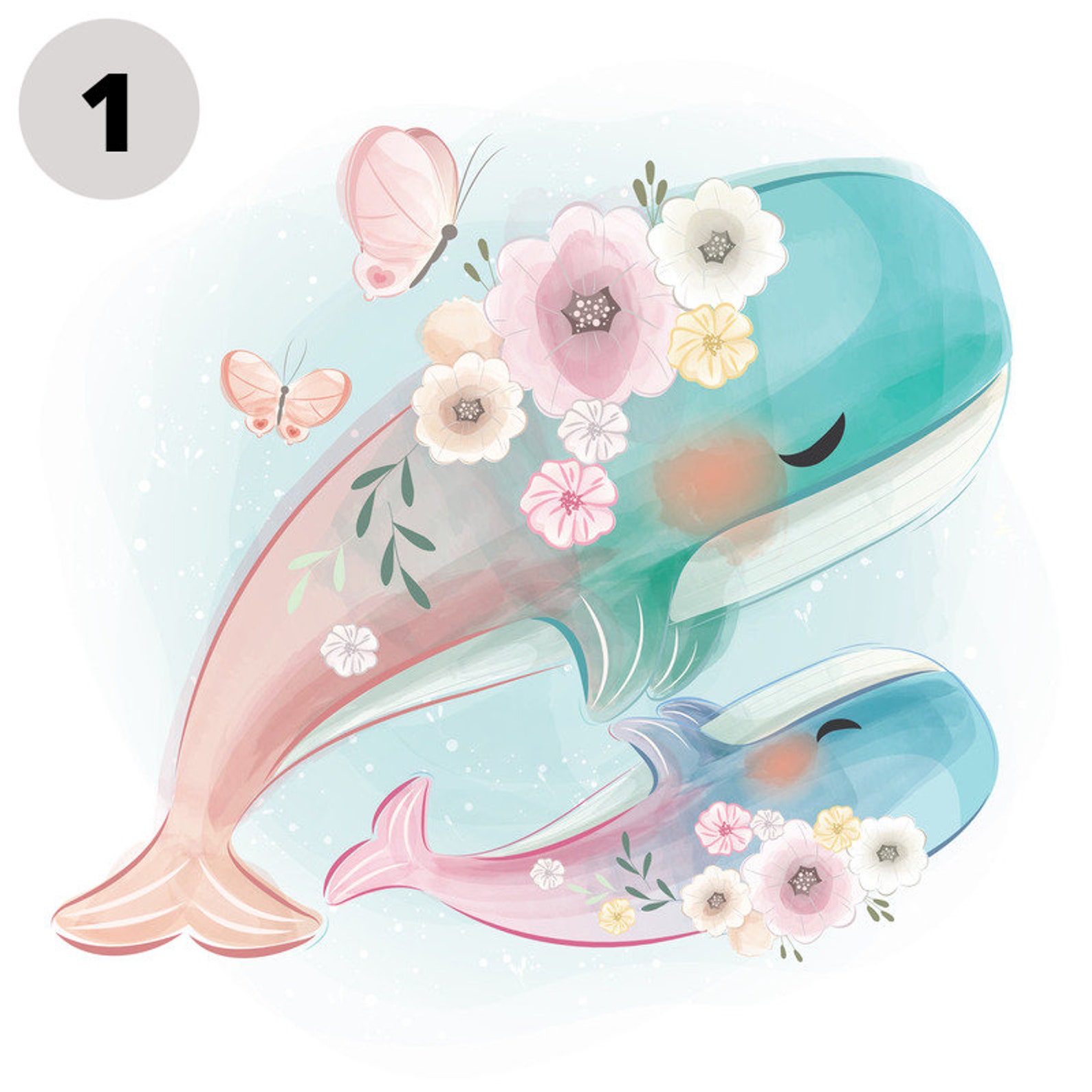 Nautical fabric for babies Sea baby fabric panels for Etsy