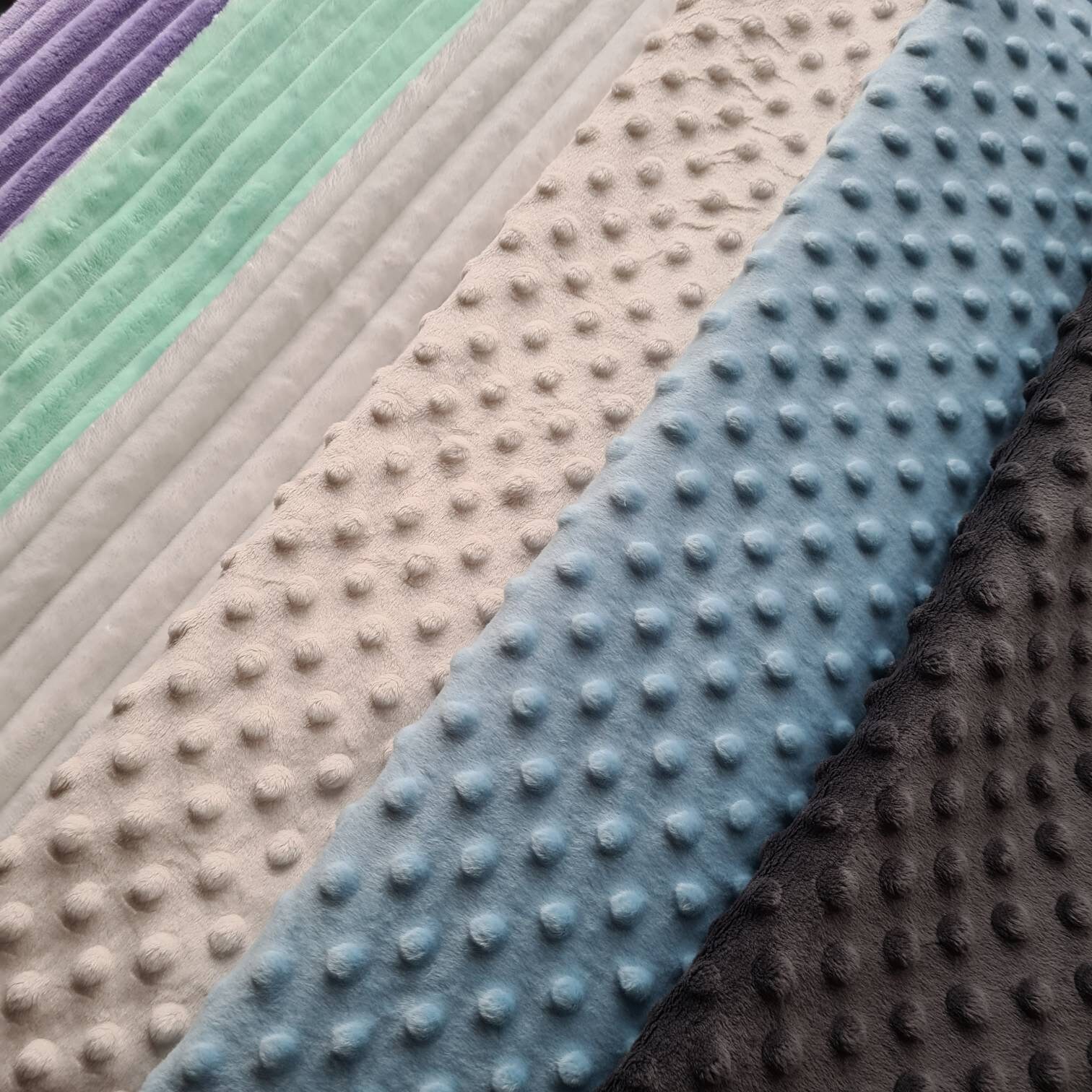 Yellow minky fabric by the yard Minky fabric for baby Etsy