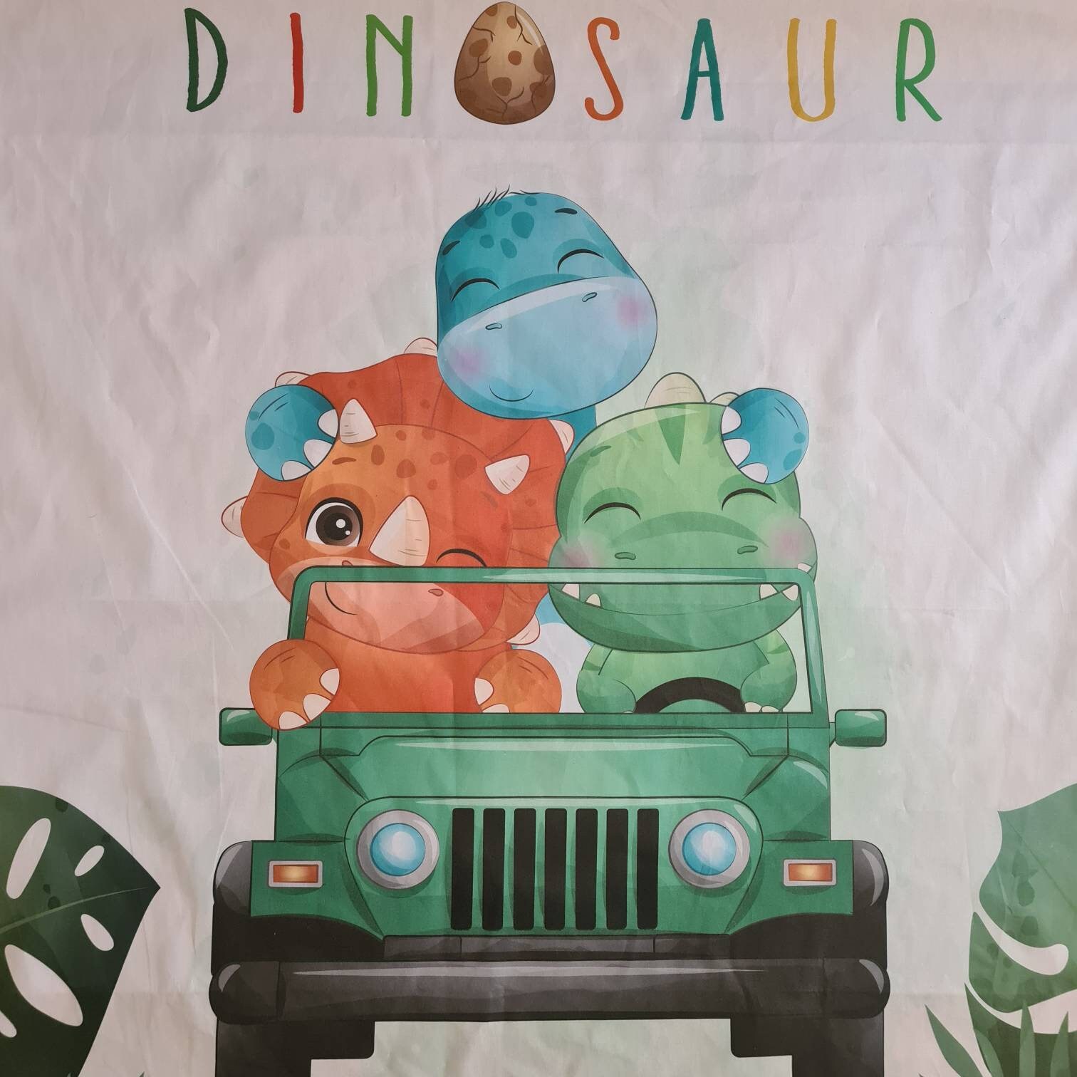 Dinosaur fabric panel for quilting Baby quilt panels fabric Etsy