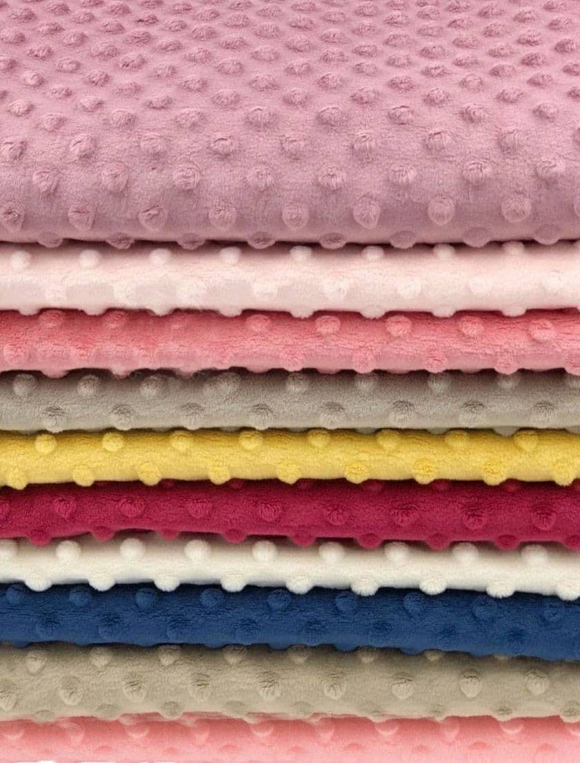 Black minky fabric by the yard Minky plush fabric for home Etsy