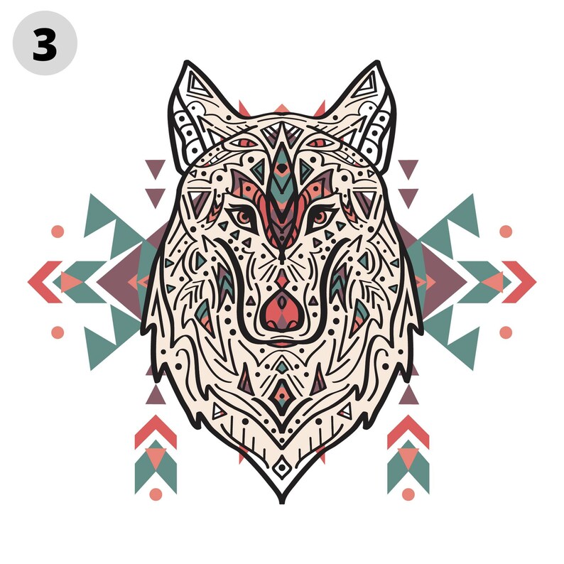 Wolf Fabric Panels for Quilting, Wolf Blanket Fabric, Wild Animal Print