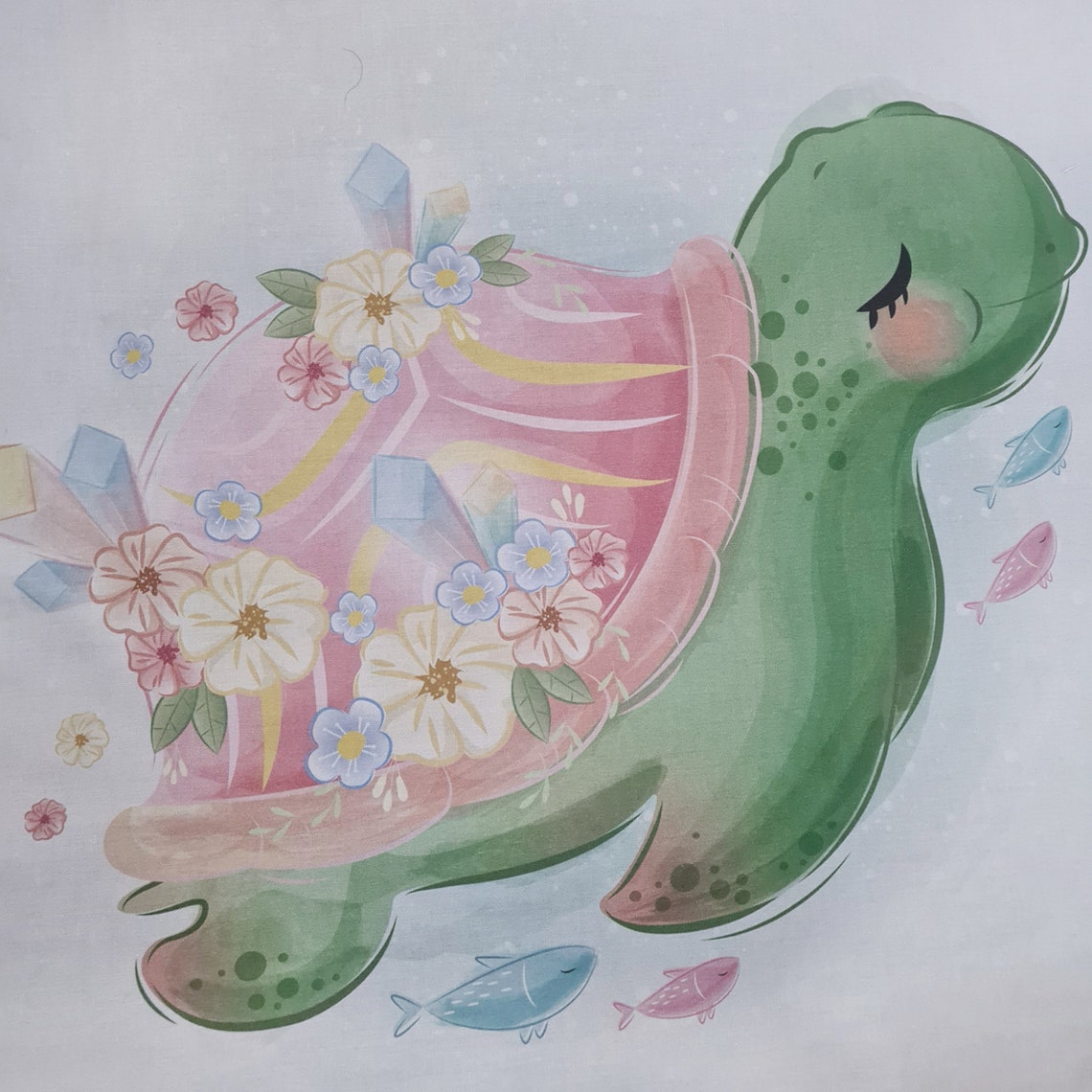 Nautical fabric for babies Sea baby fabric panels for Etsy