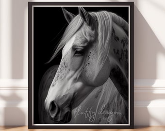 Animal Prints, Horse v17, Instant Print, Printable Wall Art, Country Art, Equestrian gifts, Cowgirl Gifts, Horse lover