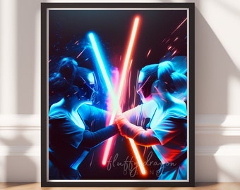Video Game Art | Downloadable Print for Gamers | Unique Gamer Decor Wall Art | Instant Download, Perfect Gift for Gaming Lovers